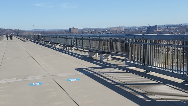 Bridge View to Poughkeepsie